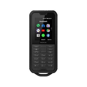 Nokia 800 Tough 6,1 cm (2.4") Double SIM Hybride KaiOS 4G Micro-USB 0,5 Go 4 Go 2100 mAh Noir - Publicité