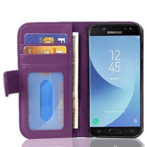 cadorabo Coque pour Samsung Galaxy J5 2017 en ORCHIDÉE Violets Housse Protection avec Fermoire Magnétique et 3 Fentes Cartes Portefeuille Etui Poche Folio Case Cover - Publicité