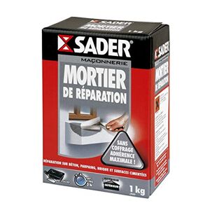 Sader Mortier de réparation 1kg (boîte carton) - Publicité