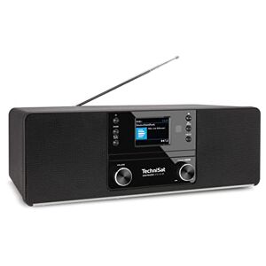 TechniSat DIGITRADIO 370 CD BT Radio numérique stéréo (Dab+, FM, Lecteur CD, Bluetooth, écran Couleur, USB, AUX, Prise Casque, Installation compacte, réveil, 10 Watts, télécommande) Noir - Publicité