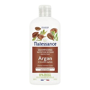 Natessance Shampooing Nutrition Argan & Kératine Végétale Flacon de 250 ml - Publicité