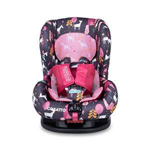 Cosatto Moova 2 Toddler Car Seat Group 1, 9-18 kg, 9 Months-4 years, Anti-Escape, Forward Facing, Unicorn Land - Publicité