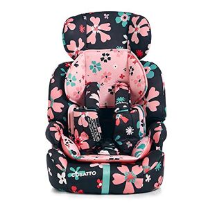 Cosatto Zoomi Car Seat Group 1 2 3, 9-36 kg, 9 Months-12 years, Side Impact Protection, Forward Facing (Paper Petals) - Publicité
