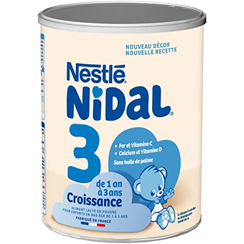 Nestlé Bébé Nestlé Nidal 3 Lait de croissance en poudre de 1 à 3 ans Boîte de 800g - Publicité