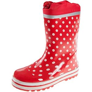 Playshoes Bottes En Caoutchouc Chaussons Mixte Enfant, Points Rouges, 28/29 EU - Publicité