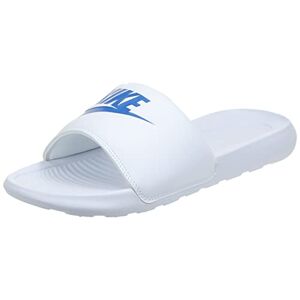 Nike Homme Victori One Slide Chaussures, White/Game Royal-White, 42.5 EU - Publicité