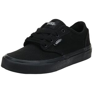 Vans Mixte enfant Atwood Sneaker, Noir Canvas Black Black, 34.5 EU - Publicité