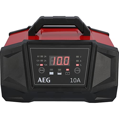 AEG 158008 Atelier Chargeur WM A pour batteries 6 et 12 V, avec fonction de démarrage automatique, ce, IP 20, 10 A - Publicité
