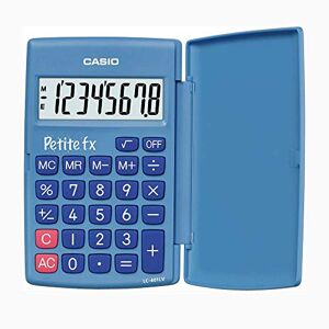 Casio LC-401LV-BU-BOITE Calculatrice Scolaire Primaire Bleu - Publicité