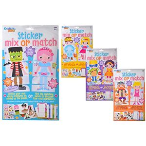 Kreative Kids Sticker Mix-Or-Match Playset-1 de 4 motifs assortis Taille Unique TY2061 - Publicité
