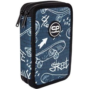 Coolpack F066697, Trousse scolaire JUMPER 2 STREET LIFE, Multicolor - Publicité