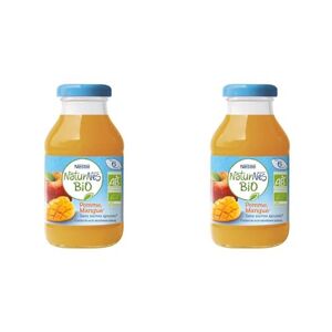 Nestlé Bébé Naturnes BIO Boisson Pomme Mangue Dès 6 Mois 200 ml (Lot de 2) - Publicité