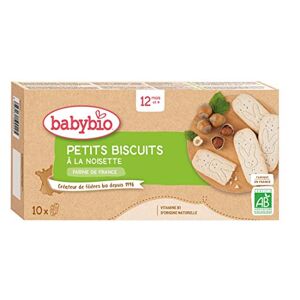 BabyBio Petits Biscuits Noisette, 160g - Publicité