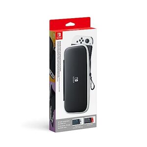 Nintendo Pochette de Transport/Protection d'Ecran Nintendo Switch (Modèle OLED) - Publicité
