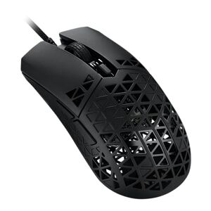 Asus TUF Gaming M4 Air Wired Gaming Mouse, 16,000 DPI Sensor, 6 Programmable Buttons, Ultralight Air Shell, IPX6 Water Resistance, Antibacterial Guard, TUF Gaming Paracord, Pure PTFE Feet, Black - Publicité