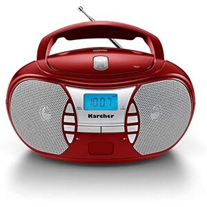 Karcher RR 5025 CD Radio Portable Rouge - Publicité