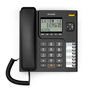 Alcatel T78 EU Noir Téléphone Filaire avec Fonction Blocage d'appels. Publicité