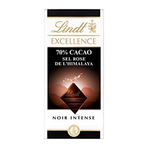 Lindt Tablette Sel Rose de l'Himalaya 70% Cacao EXCELLENCE Chocolat Noir 100g - Publicité