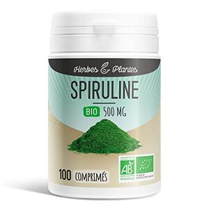 Herbes Et Plantes Spiruline Bio 100 Comprimés 500 mg- - Publicité