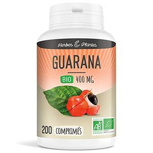 Herbes Et Plantes Guarana Bio 200 Comprimés 400 mg - Publicité