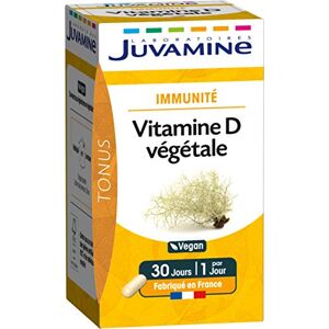 JUVAMINE Vitamine D Végétale Immunité & Capital Osseux Vitamine D3 issue du Lichen des Rennes 30 Gélules - Publicité