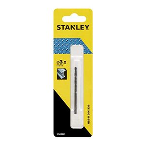 Stanley sta50025-qz 1pièce (s) Foret – Visseuse perceuse, 3,2 mm, 6,5 cm, 3,6 cm, Métal, acier rapide laminé HSS-R)) - Publicité