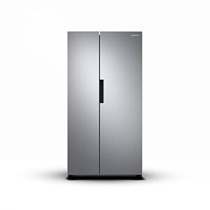 Samsung RS66A8101SL/EF Réfrigérateur Side by Side Réfrigérateur 409L, Congélateur 243L, 358 kWh/An - Publicité