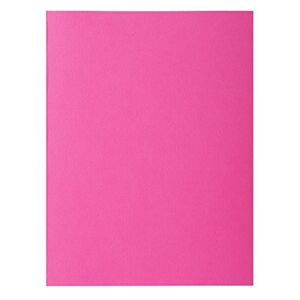 EXACOMPTA Réf. 807020E Paquet de 30 sous-chemises ROCK''S 80 g/m2 aux couleurs vives sous chemises certifiées PEFC™ dimensions 22 x 31 cm pour format A4 couleur rose - Publicité