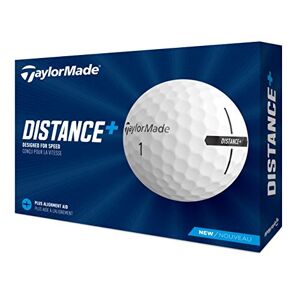 TaylorMade Distance+ Balles de golf, lot de 12 balles - Publicité
