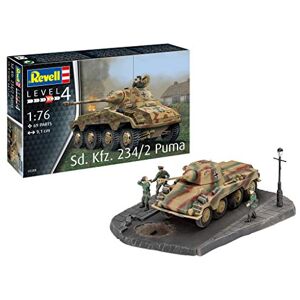 Revell 03288 Maquette de Char SD. Kfz. 234/2 'Puma', échelle : 1/76 - Publicité