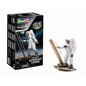 Revell - Maquette Coffret Cadeau 50 Ans Apollo 11 Astronaute 03702, 3702, Blanc - Publicité