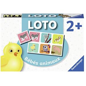 Ravensburger Jeu Educatif Loto Les bébés animaux Un premier jeu éducatif mêlant observation, association et mémorisation A partir de 2 ans 24155 - Publicité