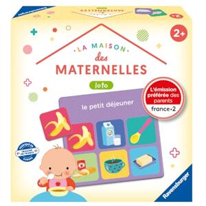 Ravensburger Jeu Éducatif Loto La Maison des Maternelles Un Premier Jeu éducatif mêlant Observation, Association et mémorisation À partir de 2 Ans 22493 - Publicité