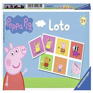 Ravensburger Jeu Educatif Loto Peppa Pig Un premier jeu éducatif mêlant observation , association et mémorisation A partir de 3 ans 24081 - Publicité