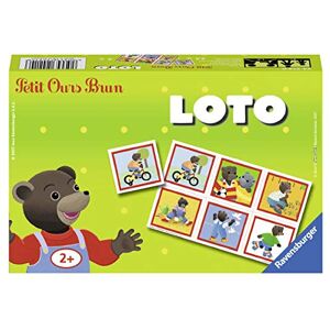 Ravensburger Jeu Educatif Loto Petit Ours Brun Un premier jeu éducatif mêlant observation , association et mémorisation A partir de 3 ans 24214 - Publicité