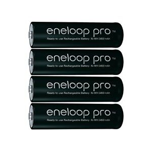 Garmin Panasonic Eneloop Pro AA /HR06 Ni-MH batterie Rechargeable (4 pièces, 2500 mAh)