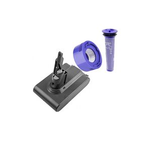 Dyson V7 batterie + HEPA filtres (21.6 V, 2500 mAh)