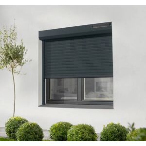 AVOSDIM Volet roulant solaire alu anthracite sur mesure