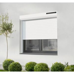 AVOSDIM Volet roulant solaire alu blanc sur mesure