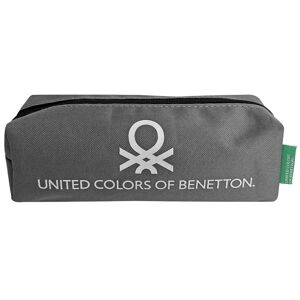 benetton Κασετίνα Βαρελάκι Γκρι 20x6εκ. Benetton 50-3103 (Χρώμα: Γκρι) - benetton - 50-3103
