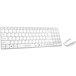 Esperanza Ek122w Wireless Keyboard With Mouse Liberty White