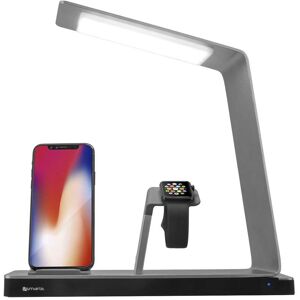 4smarts Inductive Charging Station With Led Lamp Twindock Wireless 2 (Apple Watch Series 1-5)