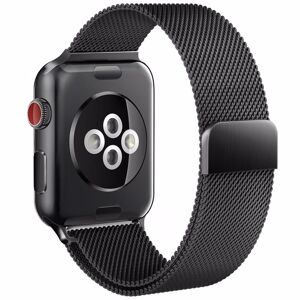 Tech-Protect Milanese λουράκι για Apple Watch (42/44/45/49mm). Black