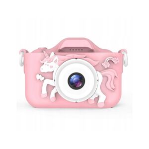 SPM Παιδική Ψηφιακή Φωτογραφική Μηχανή Μονόκερος 20MP X5 Χρώματος Ροζ SPM 5908222224752