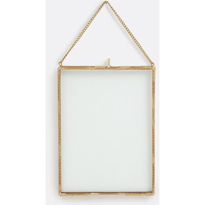 La Redoute Interieurs Κρεμαστή Κορνίζα Με Πλέξη Μ12xπ12xυ25cm Κιτρινο One Size La Redoute Interieurs Κρεμαστή Κορνίζα Με Πλέξη Μ12xπ12xυ25cm Κιτρινο One Size