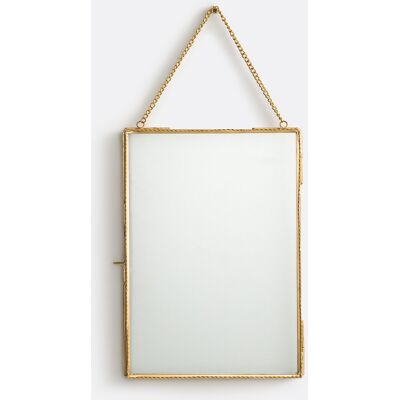 La Redoute Interieurs Κρεμαστή Κορνίζα Με Πλεξίδες Μ12xπ30xυ40cm Κιτρινο One Size La Redoute Interieurs Κρεμαστή Κορνίζα Με Πλεξίδες Μ12xπ30xυ40cm Κιτρινο One Size