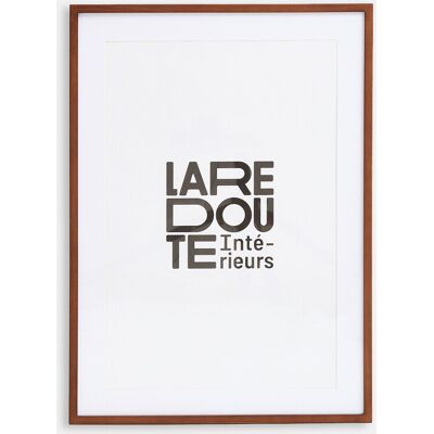 La Redoute Interieurs Κορνίζα Από Δρυ Μ52xπ72xυ2cm Καφε One Size La Redoute Interieurs Κορνίζα Από Δρυ Μ52xπ72xυ2cm Καφε One Size