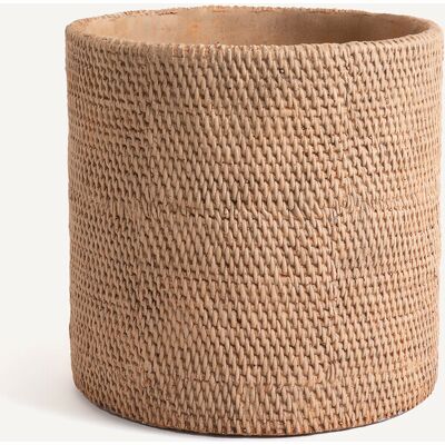 Am.Pm Κεραμικό Κασπό Υ30 Εκ. Μ30xπ30xυ30cm Μπεζ One Size Am.Pm Κεραμικό Κασπό Υ30 Εκ. Μ30xπ30xυ30cm Μπεζ One Size