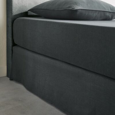 Am.Pm Κάλυμμα Βάσης Κρεβατιού Touril 90x190 Cm Γκρι 90x190 Cm Am.Pm Κάλυμμα Βάσης Κρεβατιού Touril 90x190 Cm Γκρι 90x190 Cm