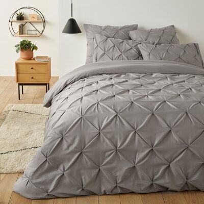 So'Home Παπλωματοθήκη 200x200 Cm Γκρι 200x200 Cm So'Home Παπλωματοθήκη 200x200 Cm Γκρι 200x200 Cm
